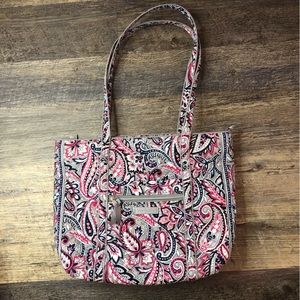 Vera Bradley Gramercy Paisley Iconic Small Vera Tote